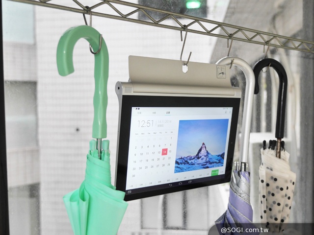 躺站拿掛四模變身 聯想Yoga Tablet 2 10平板