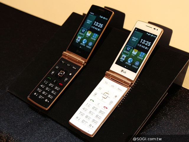 LG Wine Smart摺疊4G手機海外台灣首發 單機7990