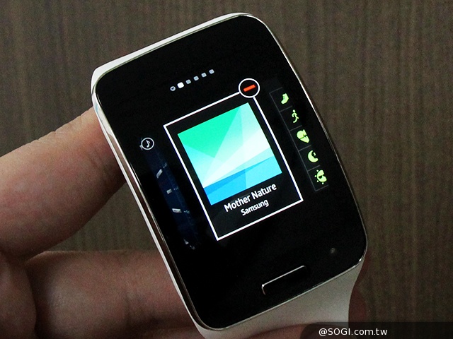 曲面螢幕+獨立通話 三星Gear S智慧手錶實測