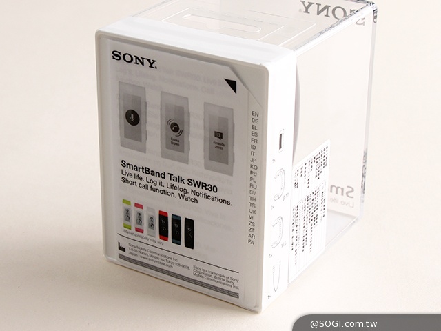 索尼SmartBand Talk通話智慧手環 講中文也能通