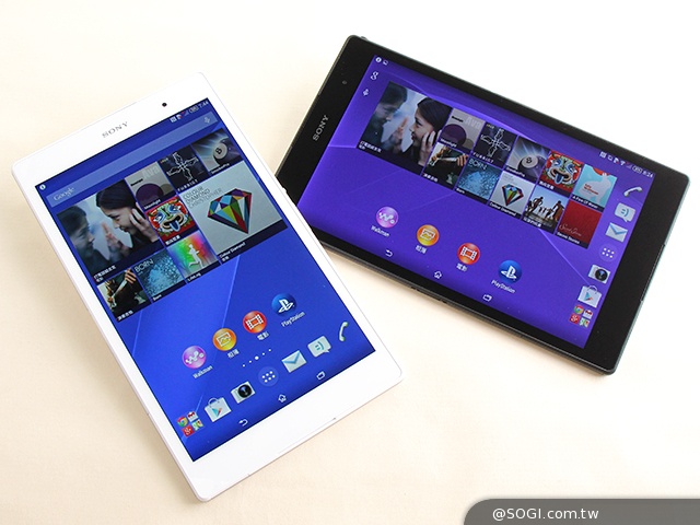 LTE版Sony Z3 Tablet Compact旗艦平板上市 售16900元