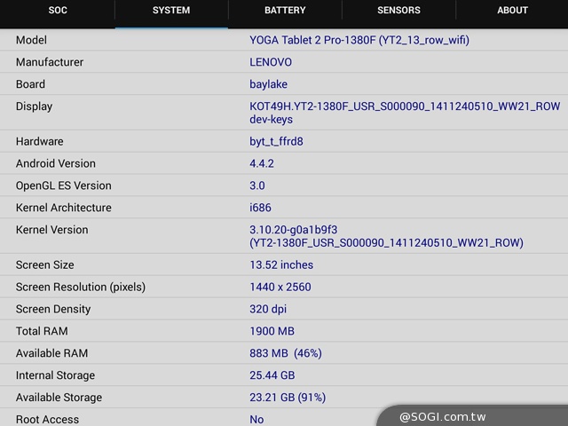 50吋大畫面帶著走!聯想Yoga Tablet 2 Pro投影機平板 50吋大畫面帶著走!聯想Yoga Tablet 2 Pro投影機平板