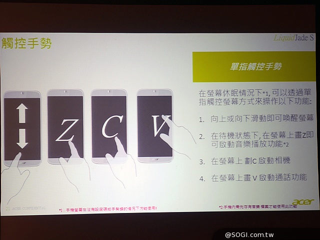64bit八核4G全頻機 Acer Liquid Jade S登台七千有找
