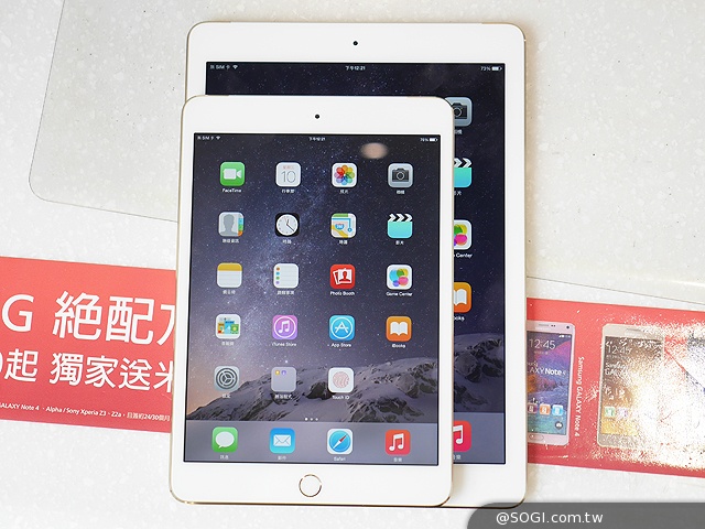 台灣版iPad Air 2、iPad mini 3快速動手玩