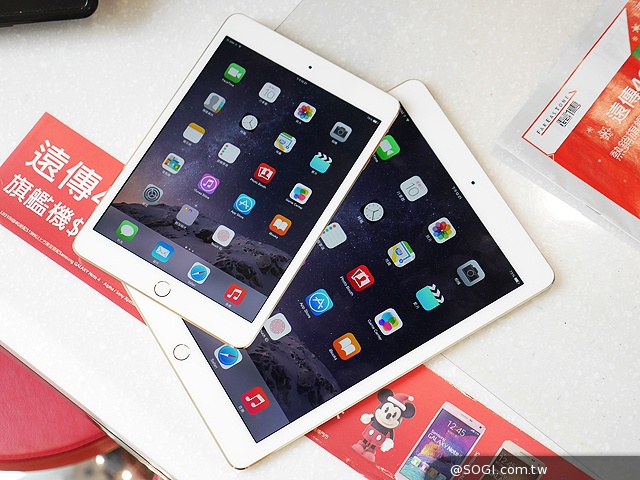 台灣版iPad Air 2、iPad mini 3快速動手玩