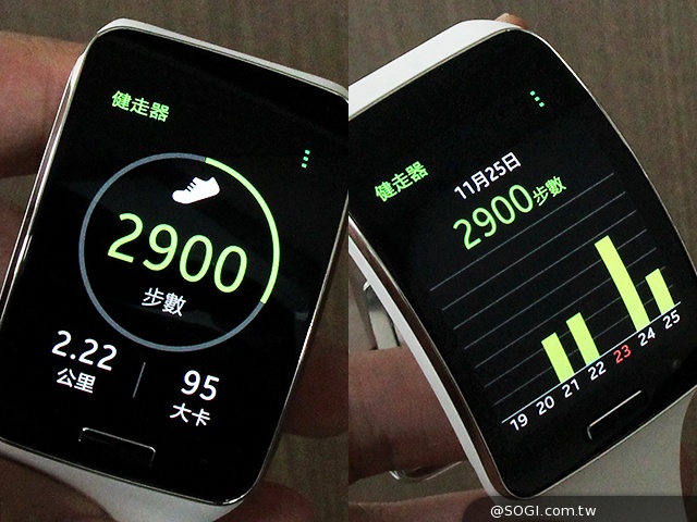 曲面螢幕+獨立通話 三星Gear S智慧手錶實測