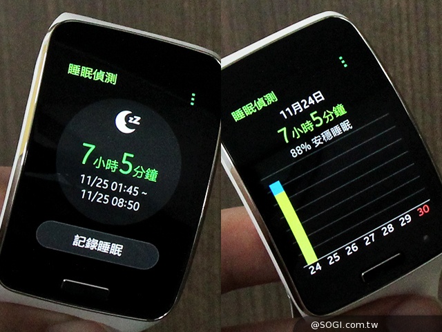曲面螢幕+獨立通話 三星Gear S智慧手錶實測