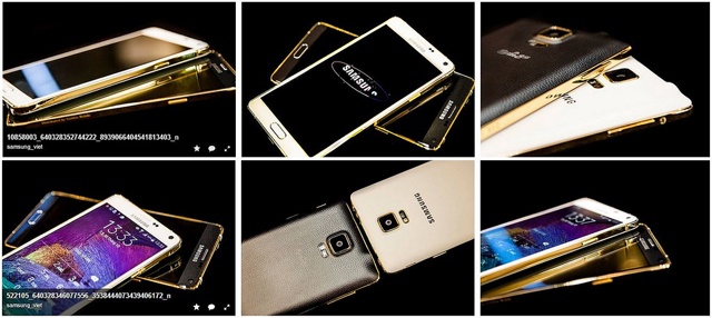 三星曲面旗艦Note Edge 越南出現「真．土豪金」版本