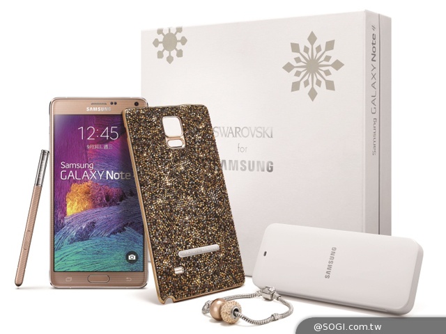Note 4奪11月銷售冠軍 三星推限量璀璨精裝版組合包