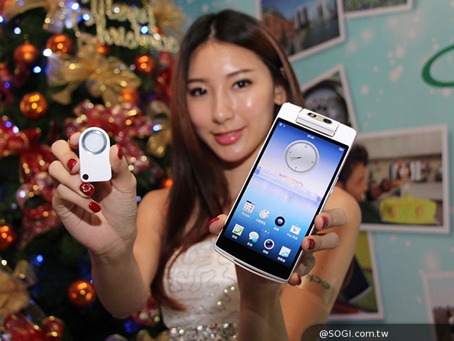 4G靚機OPPO N3旋轉鏡頭、R5極致纖薄登台