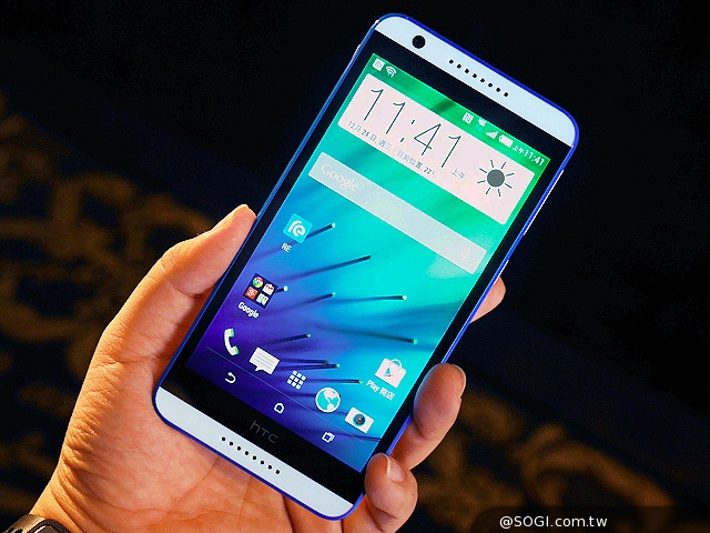 HTC Desire 820全頻4G單卡版1/1上市 單機9990