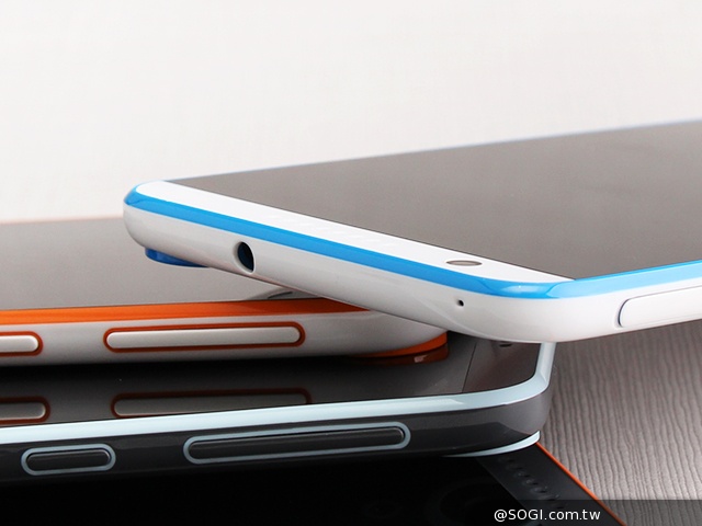 雙色拼接年輕風格 超值八核HTC Desire 820