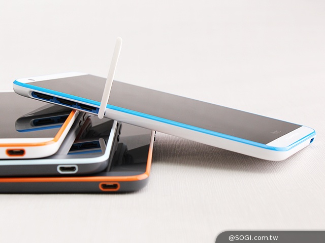 雙色拼接年輕風格 超值八核HTC Desire 820