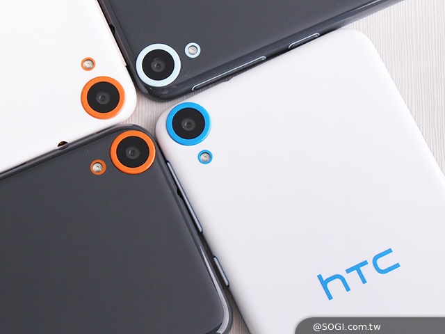 雙色拼接年輕風格 超值八核HTC Desire 820