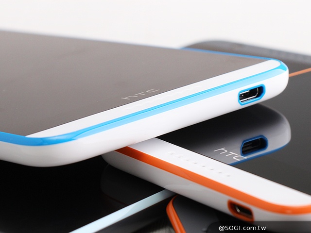 雙色拼接年輕風格 超值八核HTC Desire 820