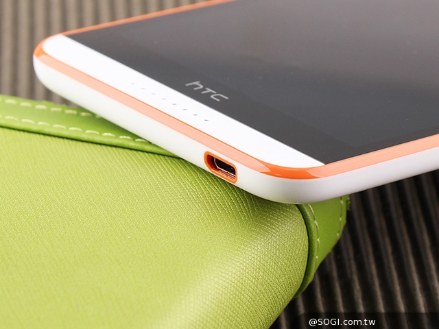 雙色拼接年輕風格 超值八核HTC Desire 820