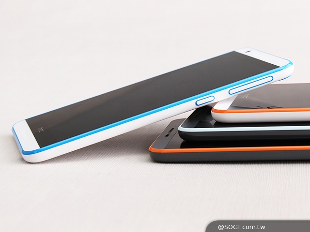 雙色拼接年輕風格 超值八核HTC Desire 820