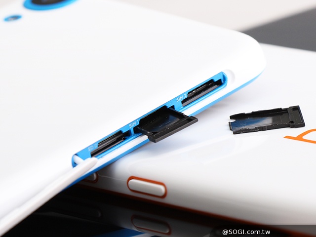 雙色拼接年輕風格 超值八核HTC Desire 820