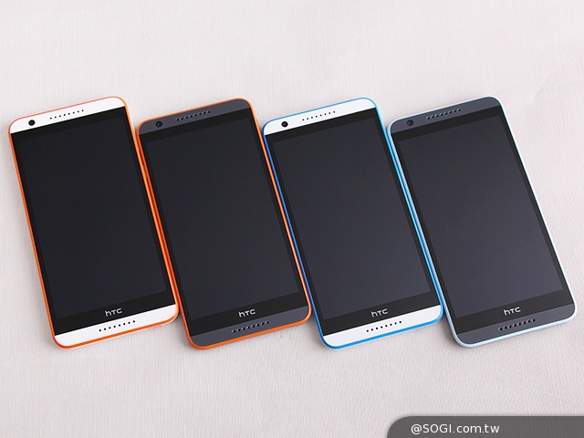 雙色拼接年輕風格 超值八核HTC Desire 820