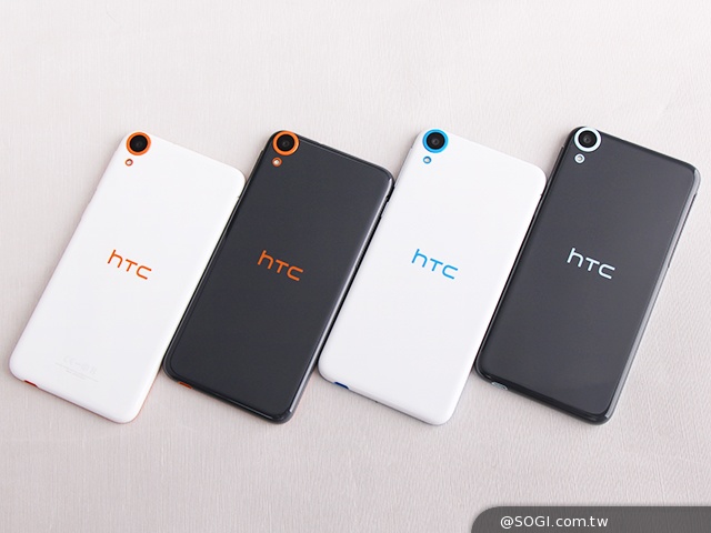 雙色拼接年輕風格 超值八核HTC Desire 820