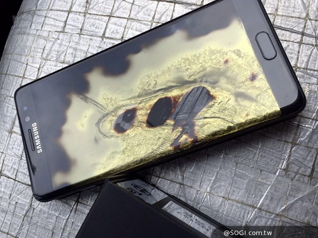SAMSUNG Note 7爆炸又一起!台灣換機後首例- SOGI 手機王