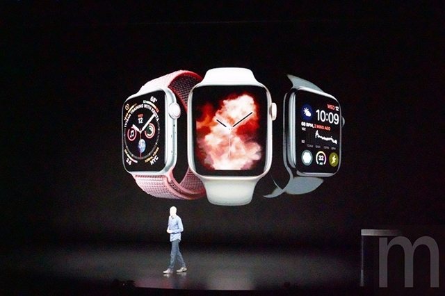 螢幕更大的Apple Watch series 4揭曉加入 
