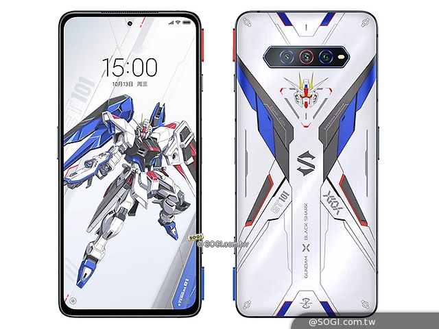 鋼彈限定版登場!黑鯊4S遊戲手機與真無線耳機發表- SOGI手機王