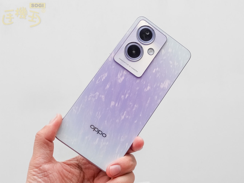 OPPO A79 5G 外觀介紹 - 耀光紫