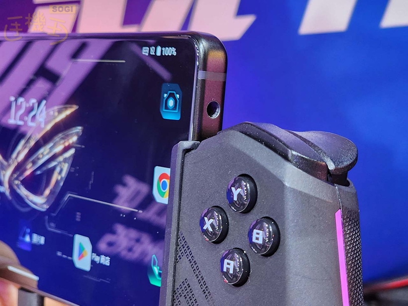 ROG手機搖桿Tessen Mobile Controller電玩展動手玩- SOGI 手機王