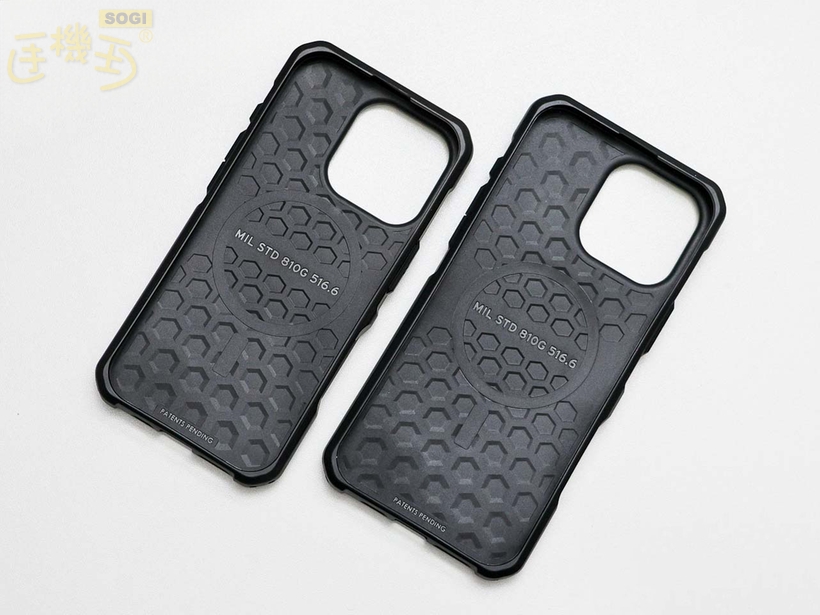 UAG 都會保護殼本體 - 背面