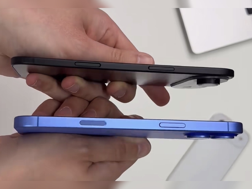 iPhone 17 Air模型機再洩iPhone 16 Plus對比厚度差這麼多- SOGI 手機王