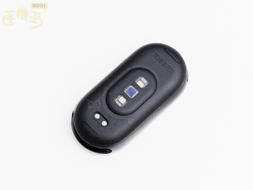  Xiaomi 手環 10 NFC 開箱 - 背面