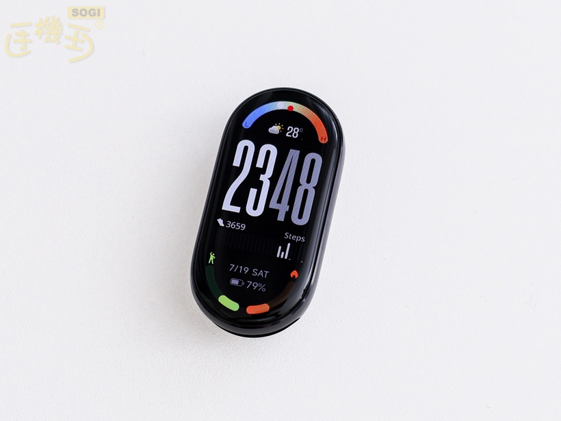  Xiaomi 手環 10 NFC 開箱 - 正面