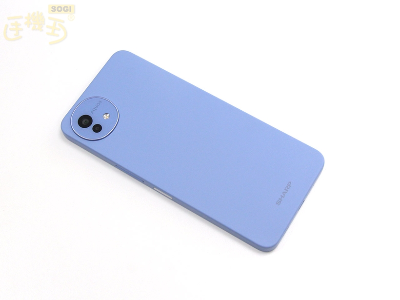 SHARP AQUOS wish5 外觀介紹 - 背面