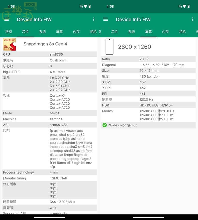Nothing Phone (3) 效能測試 - CPU / GPU