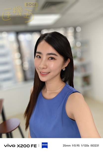 vivo X200 FE 攝錄體驗 - 人像效果 (高)