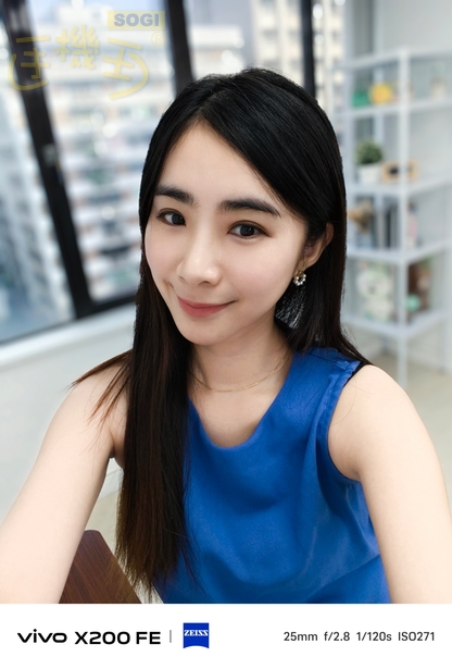 vivo X200 FE 攝錄體驗 - 清透藍色調