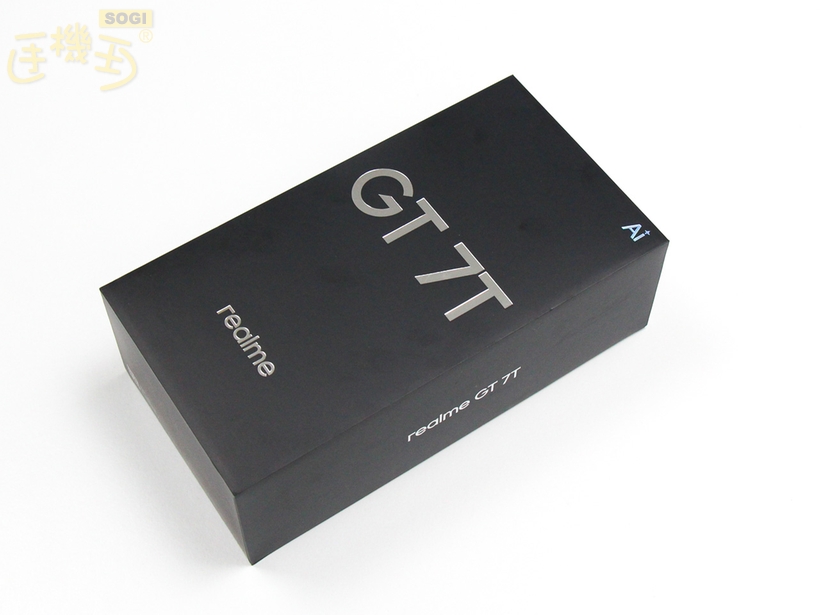 realme GT 7T 外觀介紹 - 手機盒裝