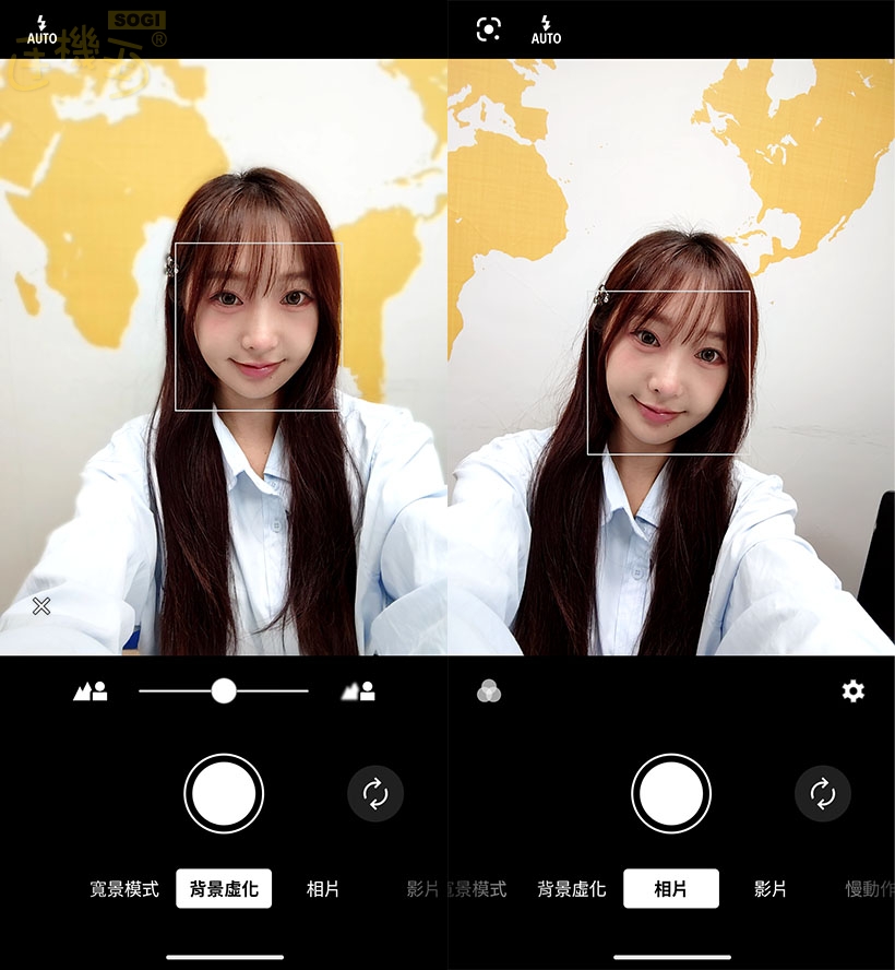 Sony Xperia 10 VII 攝錄體驗 - 前相機 UI