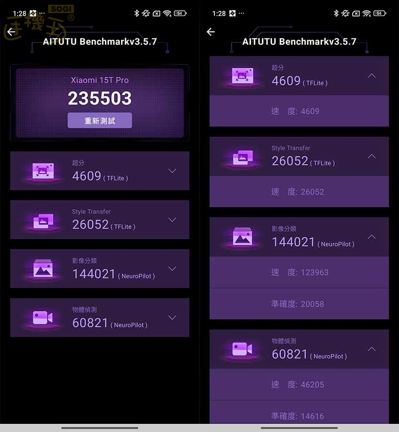Xiaomi 15T Pro 效能測試 - AITUTU