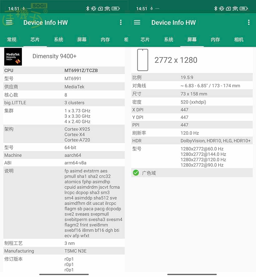 Xiaomi 15T Pro 效能測試 - CPU / GPU