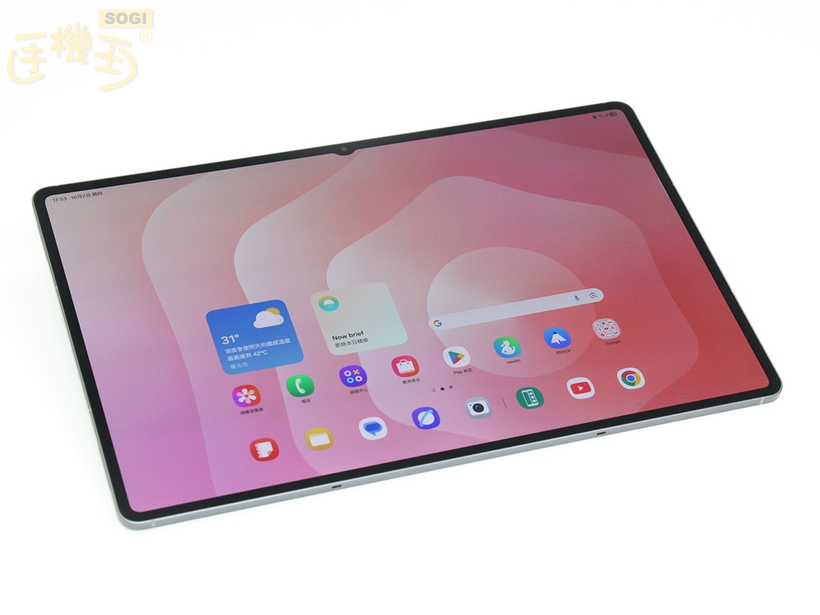 三星 Tab S11 Ultra 外觀介紹 - 正面