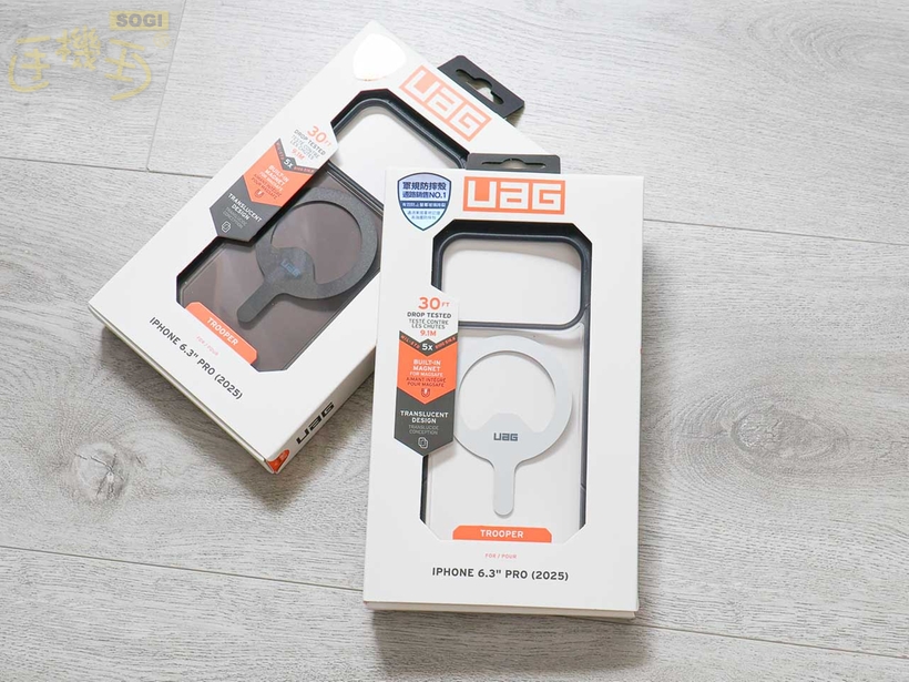 UAG TROOPER 保護殼本體 - 外包裝