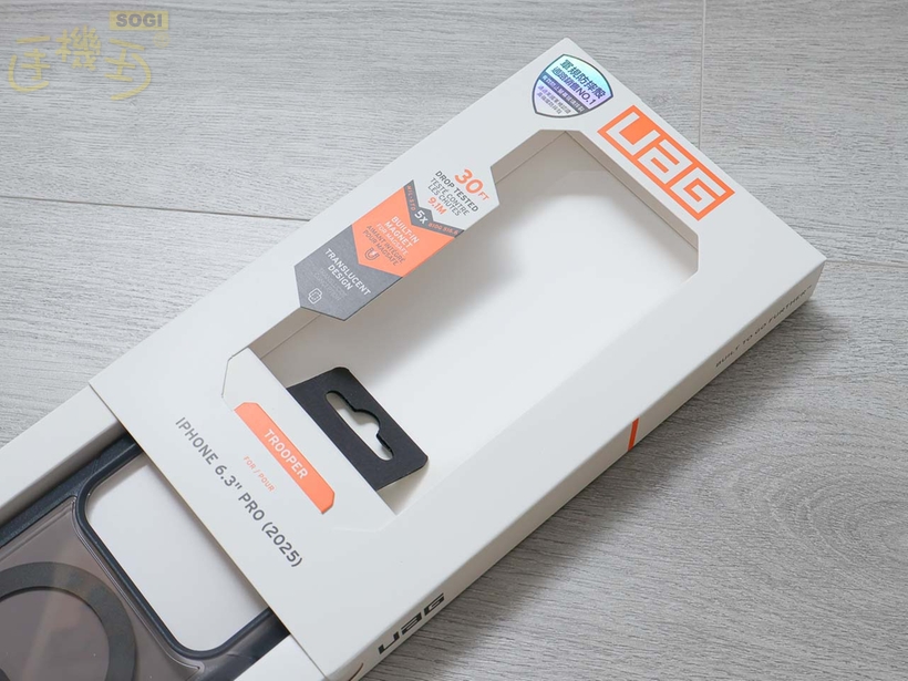 UAG TROOPER 保護殼本體 - 開窗無膠片