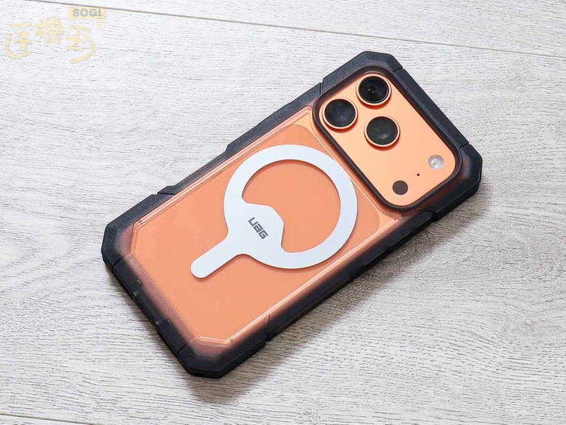 UAG TROOPER 保護殼本體 - 背面