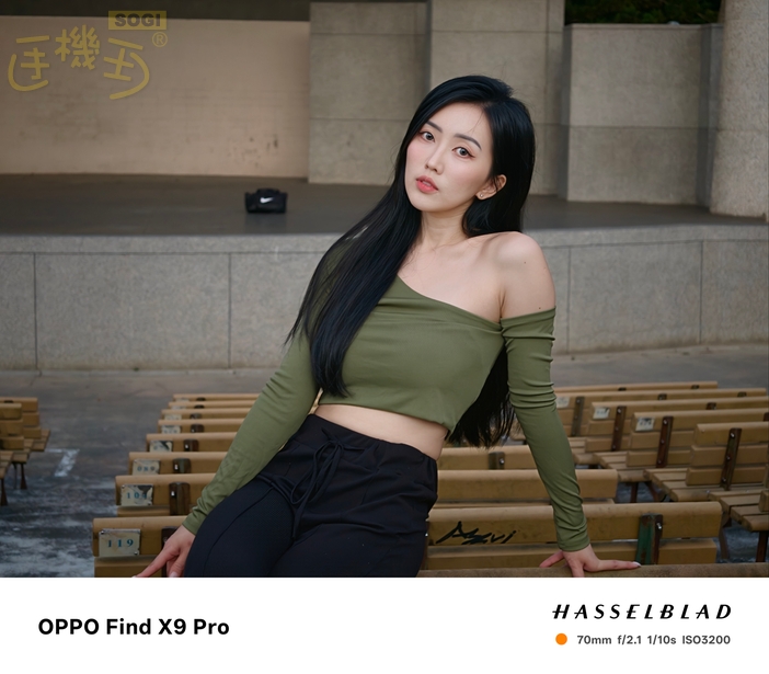 OPPO Find X9 Pro 攝錄體驗 - AI 人像補光