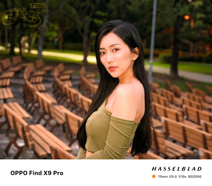 OPPO Find X9 Pro 攝錄體驗 - 暖調閃光