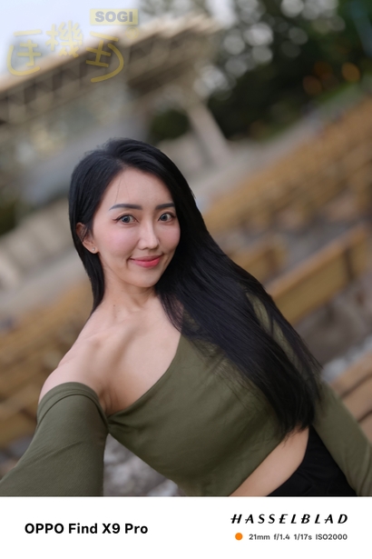 OPPO Find X9 Pro 攝錄體驗 - 人像效果 (f1.4)