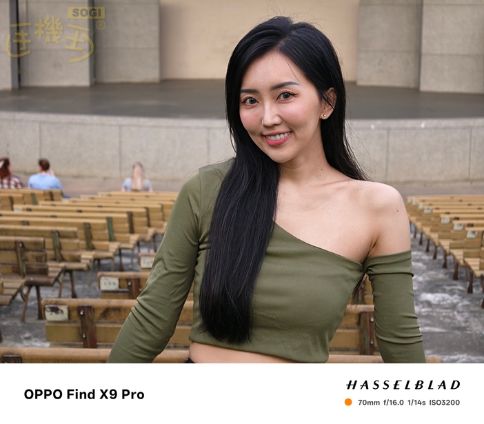 OPPO Find X9 Pro 攝錄體驗 - 人像效果 (f16)