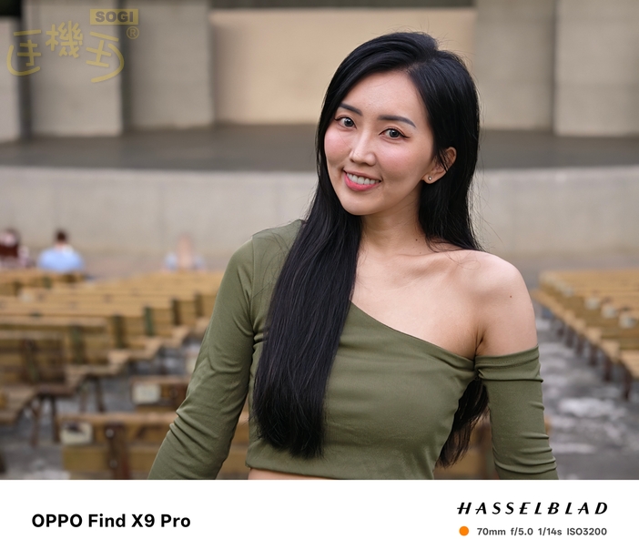 OPPO Find X9 Pro 攝錄體驗 - 人像效果 (f5.0)